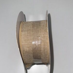 Celebrate It Burlap Wired Ribbon